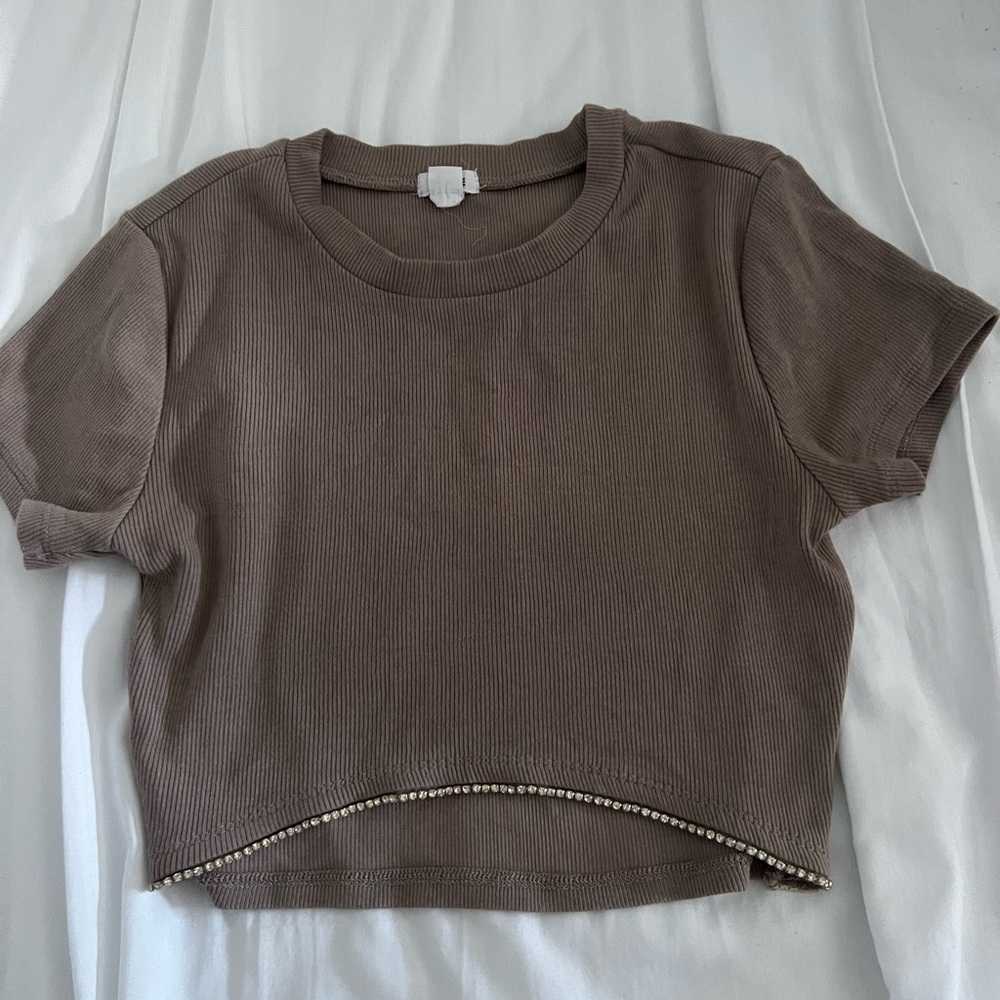 Garage crop top